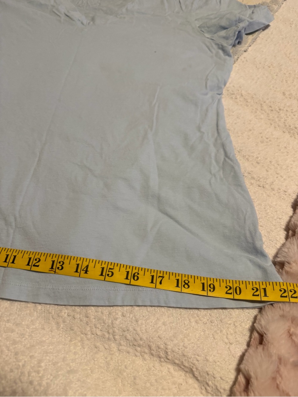 Universal Thread Light Blue Striped Lounge Short Set - Picture 5 of 12